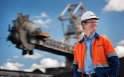 Newcastle Coal Infrastructure Group. Stockyard, Kooragang Island, Port of Newcastle, NSW.